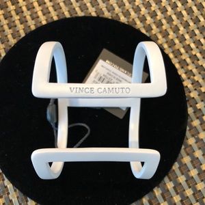 Vince Camuto White Metal Bracelet